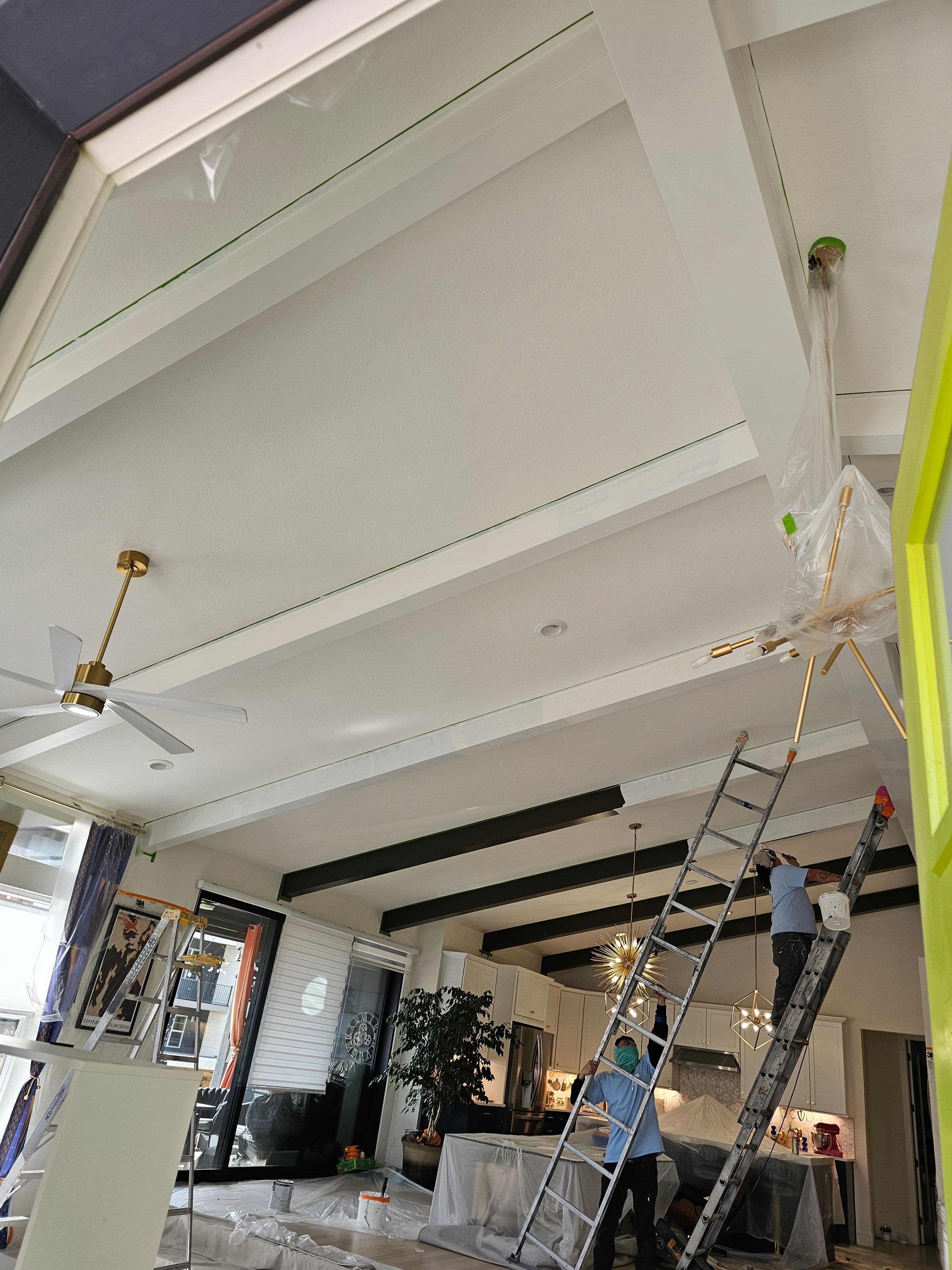 Project Refreshing Interior with a Chic White Beam Makeover in Denver image