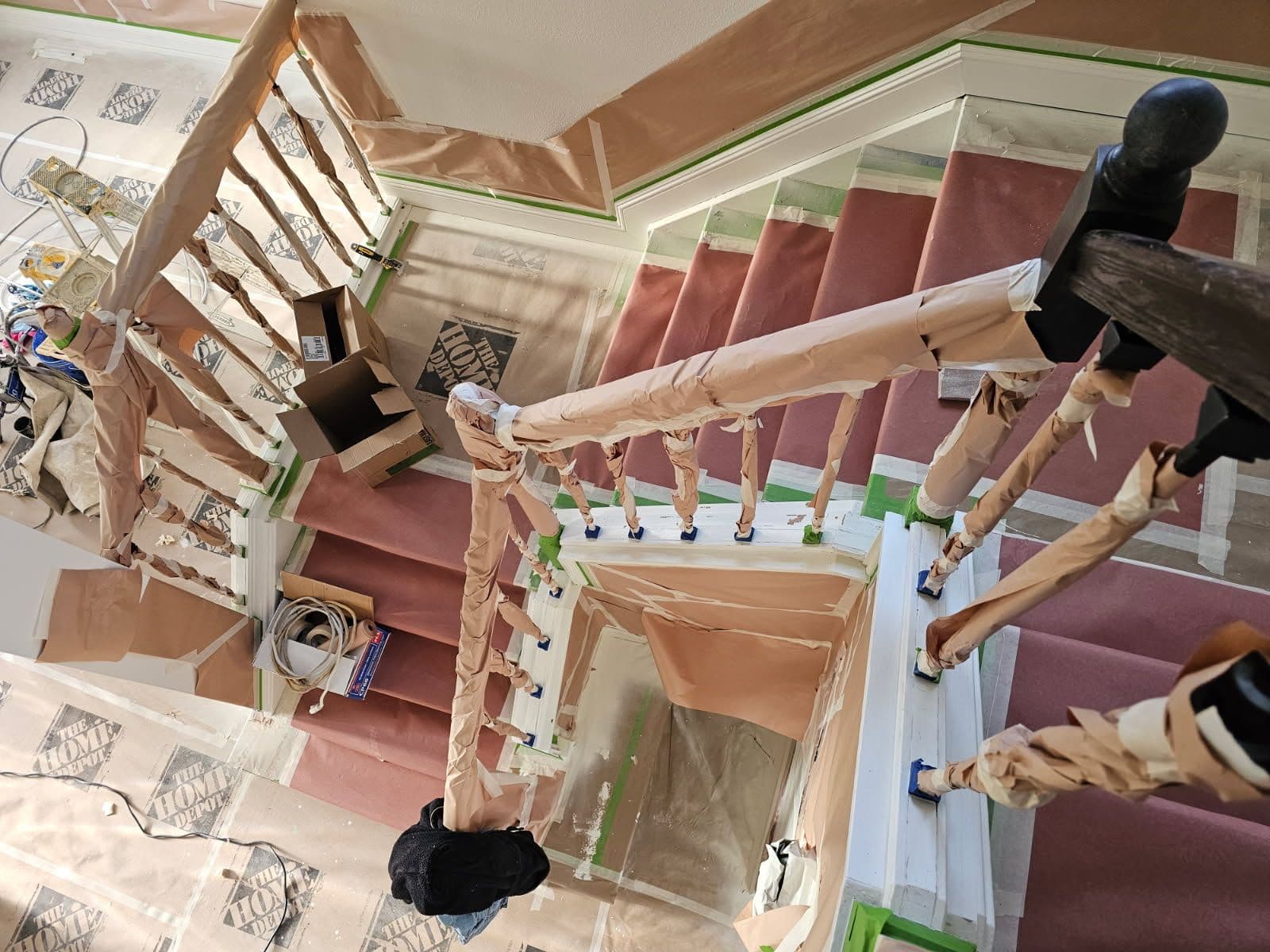 Project Refreshing Staircase Paint in Highlands Ranch image